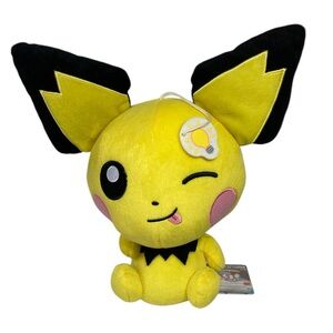 Pokémon Pichu Koroto Manmaru 11" Stuffed Animal Plush BanPresto Bandai TAGS 2021